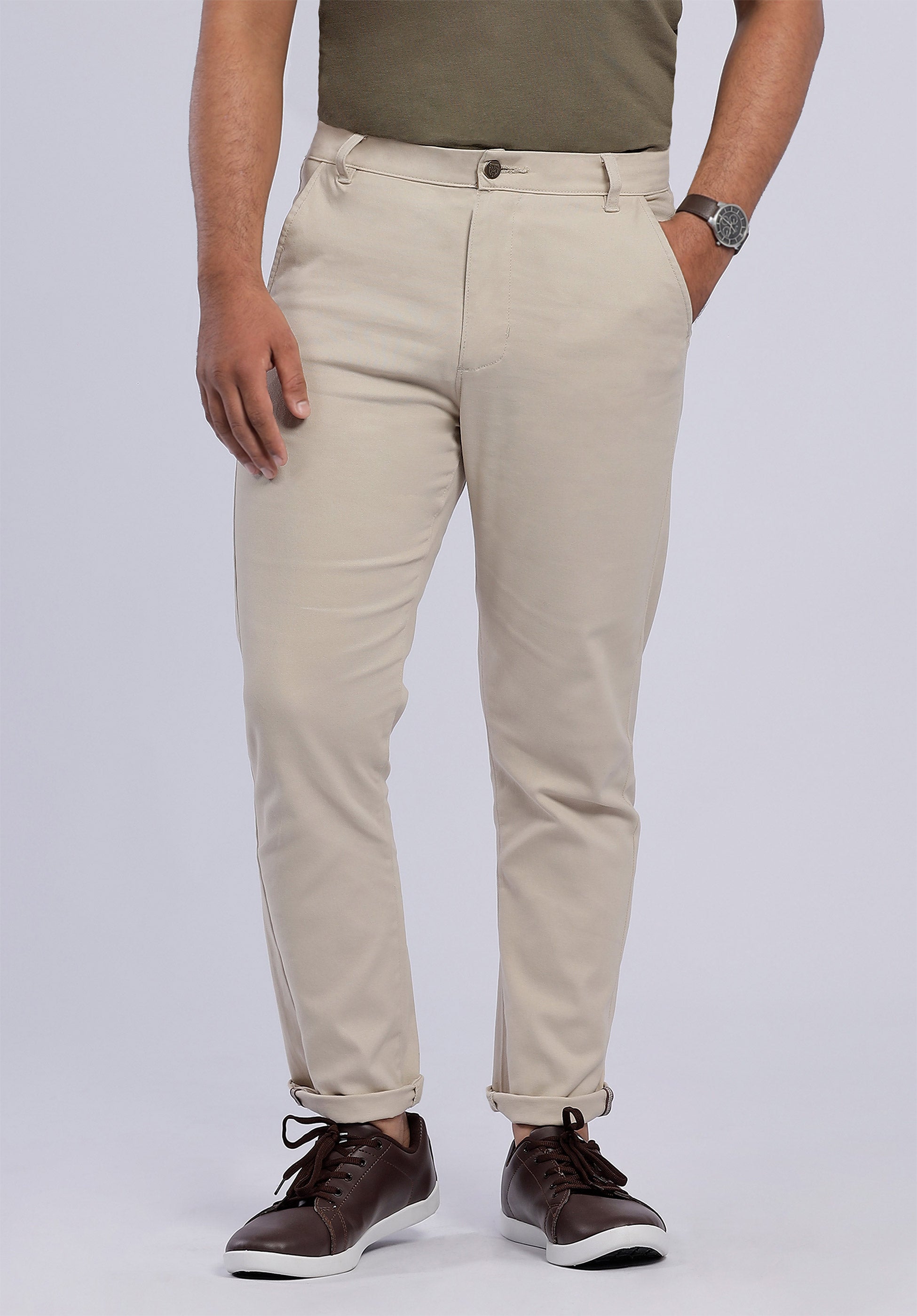 STONE CHINO PANTS