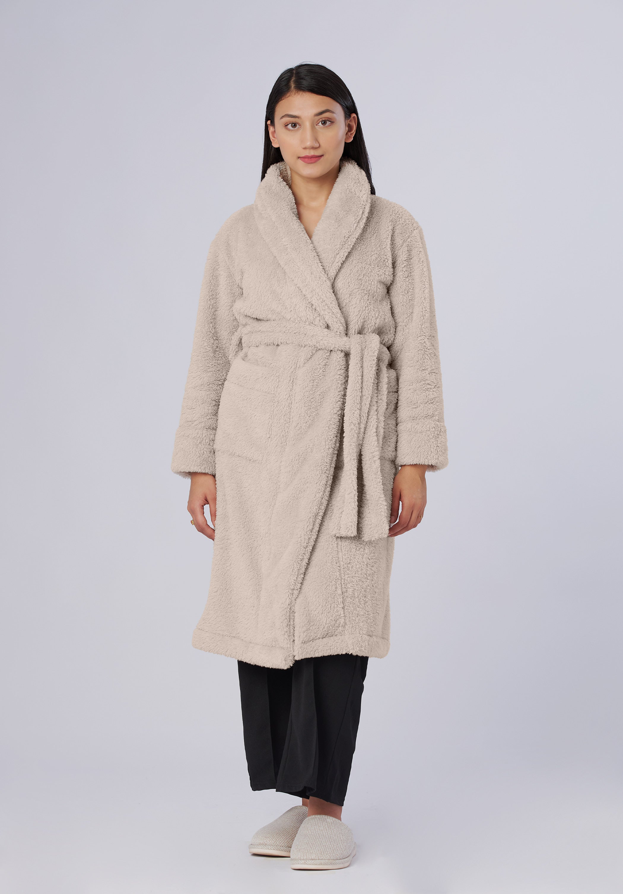 IVORY WINTER ROBE