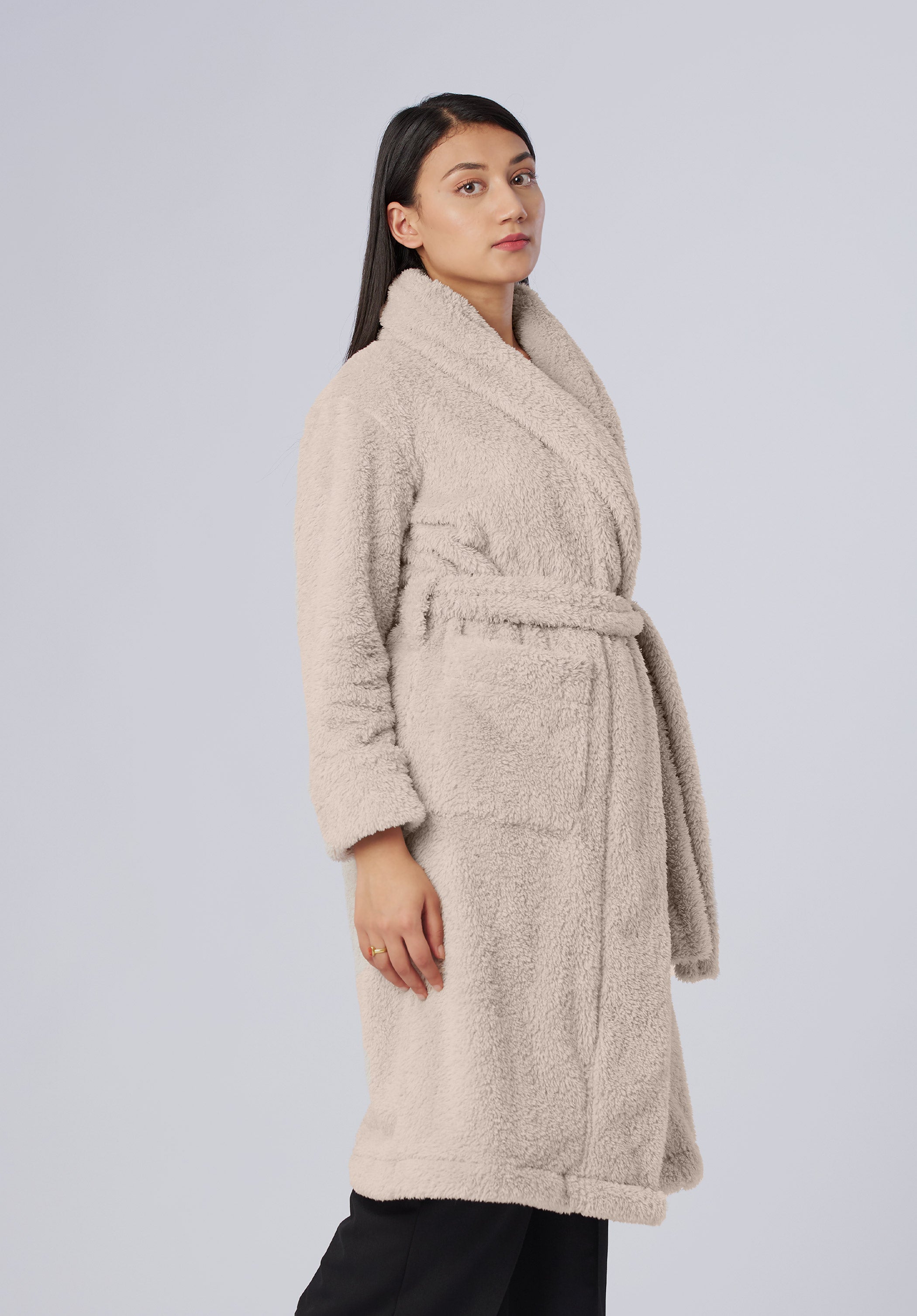 IVORY WINTER ROBE