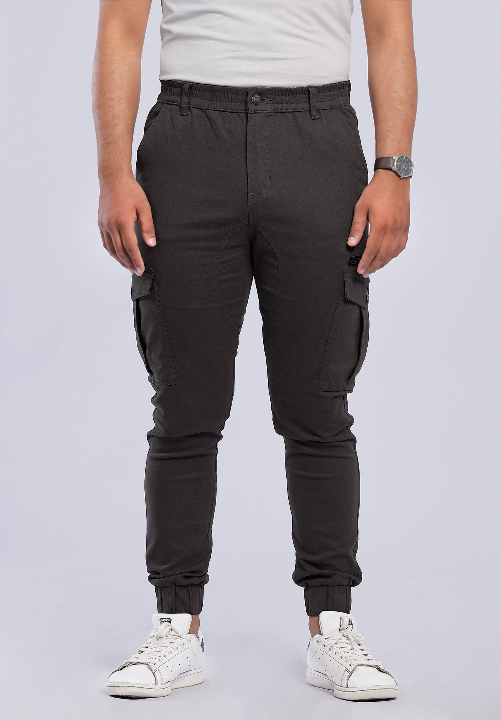 ACHROMATIC CARGO JOGGERS