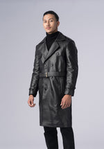 Load image into Gallery viewer, LOGAN LEATHER TRENCH
