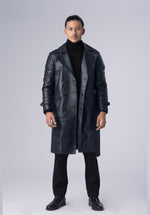 Load image into Gallery viewer, LOGAN LEATHER TRENCH
