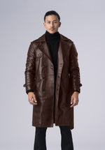 Load image into Gallery viewer, LOGAN LEATHER TRENCH
