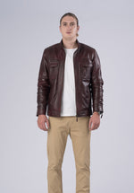 Load image into Gallery viewer, DAVID LEATHER JACKET
