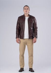 DAVID LEATHER JACKET