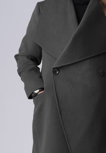 CASHMERE DRAPE COAT